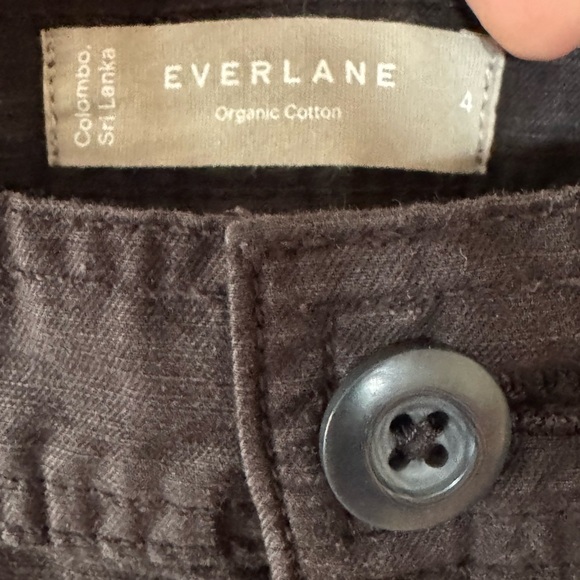 Everlane The Fatigue Barrel Pant / Organic Cotton Linen - Size 4 - Picture 4 of 8